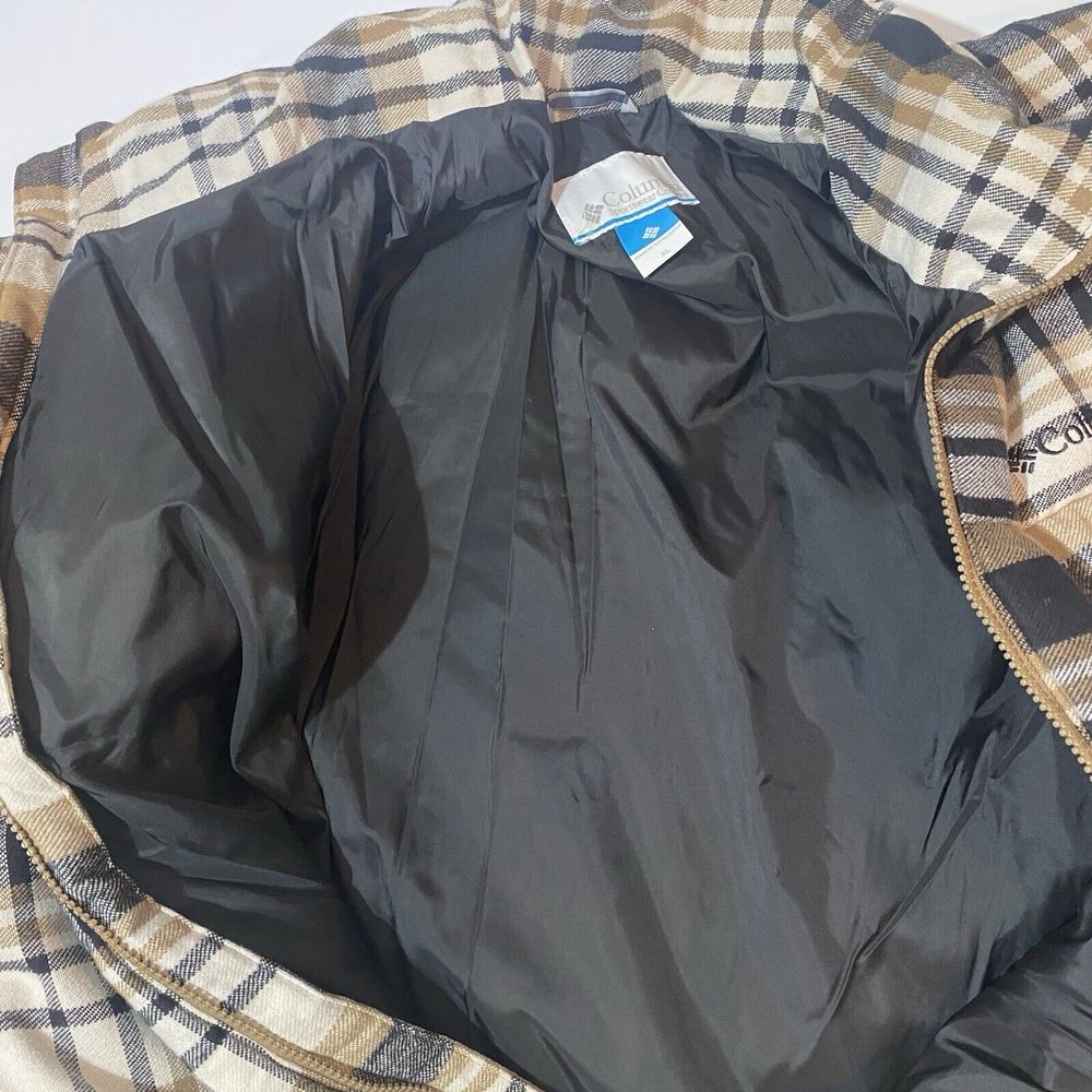 NWT Columbia Men's Puffect Novelty Plaid Puffer Jacket Full Zip Size XL $150 - Picture 13 of 13